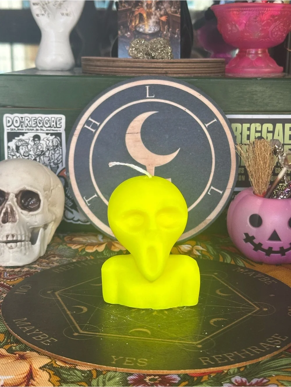 Hand Crafted mysterious visitor